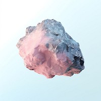 Meteorite mineral jewelry white background. AI generated Image by rawpixel.