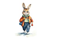 Rabbit sale person animal mammal representation. AI generated Image by rawpixel.