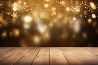 Bokeh background wood illuminated backgrounds. AI generated Image by rawpixel.