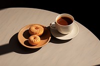 Coffee cup saucer drink. AI generated Image by rawpixel.