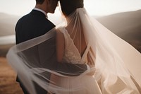 Wedding dress veil photography fashion. 