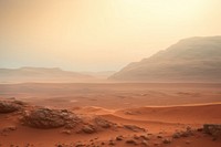 Space outdoors horizon desert. AI generated Image by rawpixel.