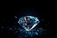 Diamond gemstone jewelry crystal. 