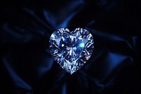 Diamond gemstone jewelry illuminated. AI generated Image by rawpixel.