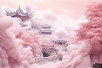 Landscape outdoors nature temple. AI generated Image by rawpixel.