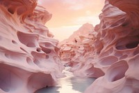 Landscape outdoors nature canyon. AI generated Image by rawpixel.