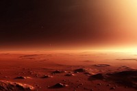 Mars astronomy outdoors horizon. AI generated Image by rawpixel.