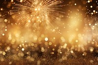 Gold glitter fireworks backgrounds abstract. AI generated Image by rawpixel.