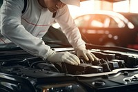 Car Repair service car mechanic vehicle. AI generated Image by rawpixel.