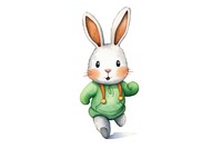 Animal cartoon mammal rabbit. AI generated Image by rawpixel.