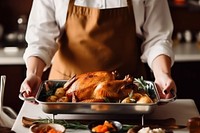 Thanksgiving turkey menu. AI generated Image by rawpixel.
