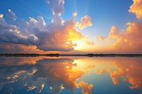 Nature cloud sky landscape. 