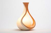 Cute modern lamp vase electricity simplicity. AI generated Image by rawpixel.