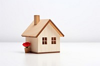 Home architecture building white background. AI generated Image by rawpixel.