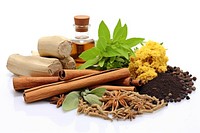 Spa massage herbs ingredient nature. AI generated Image by rawpixel.