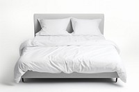 Bed furniture pillow white. 