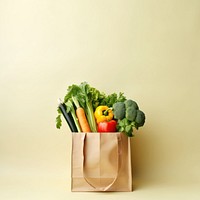 Bag vegetable food freshness. 