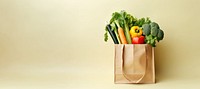 Vegetable food bag freshness. AI generated Image by rawpixel.