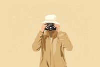 Camera photo photographing photographer. AI generated Image by rawpixel.