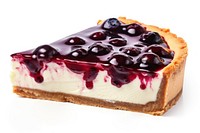 Blueberry cheese pie cheesecake dessert fruit. AI generated Image by rawpixel.
