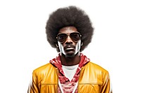 Afro sunglasses portrait adult. AI generated Image by rawpixel.