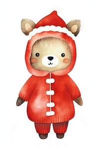 Cartoon cute toy red. AI generated Image by rawpixel.