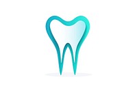 Teeth logo white background toothbrush. AI generated Image by rawpixel.