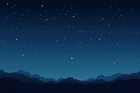 Starry sky night constellation outdoors. AI generated Image by rawpixel.