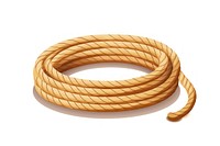 Rope jewelry white background accessories. AI generated Image by rawpixel.