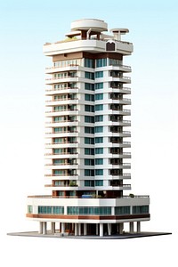 Office building architecture skyscraper tower. AI generated Image by rawpixel.