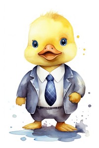 Business animal duck bird. AI generated Image by rawpixel.