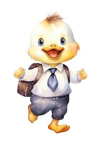 Duck cartoon cute toy. AI generated Image by rawpixel.