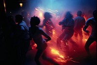 African americans celebration nightclub motion. AI generated Image by rawpixel.