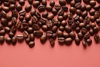 Coffee beans backgrounds food medication. AI generated Image by rawpixel.