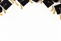 Graduation theme text white background aspirations. 