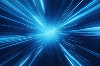 Blue neon hyper warp space light backgrounds abstract. AI generated Image by rawpixel.