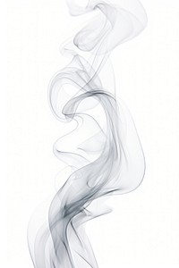 Smoke  white white background. 