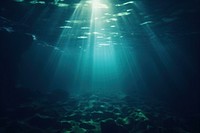 A magical ocean backgrounds underwater outdoors. AI generated Image by rawpixel.