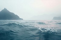 A magical ocean landscape outdoors horizon. AI generated Image by rawpixel.