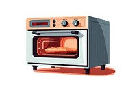 Oven appliance white background technology. AI generated Image by rawpixel.