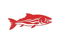 Trout animal fish logo. AI generated Image by rawpixel.