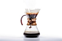 Drip coffee drink cup white background. AI generated Image by rawpixel.