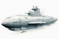 Submarine architecture military vehicle. AI generated Image by rawpixel.