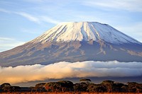 Kilimanjaro mount landscape mountain outdoors. 