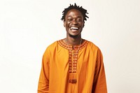 African dress laughing portrait adult. AI generated Image by rawpixel.