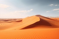 Sahara Desert desert outdoors horizon. 