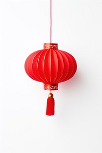Red Chinese lantern festival lamp red. AI generated Image by rawpixel.
