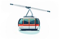 Cable car vehicle transportation architecture. AI generated Image by rawpixel.