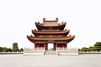 Chinese architecture building landmark pagoda. 