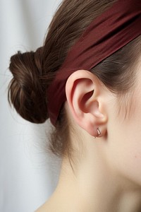 Fabric headband jewelry earring adult. 